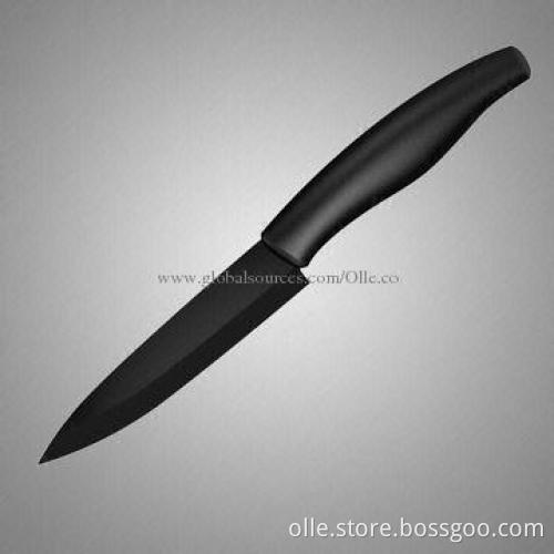 5 Inches Black Blade Ceramic Utility Knife B125G